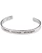Jewelry : Far Fetched Wisdom Courage Strength Cuff Bracelet