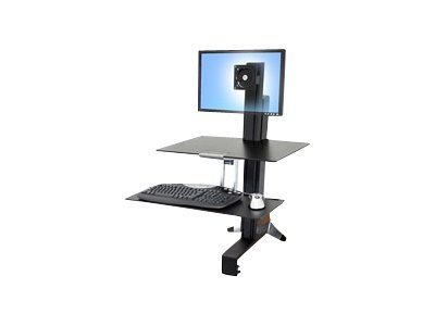 Ergotron WorkFit-S LCD Monitor LD mit Worksurface Preisvergleich