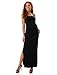 Bestsellers Motherhood Maternity: Spaghetti Strap Side Ruched Maternity Maxi Dress Shop