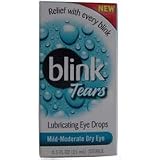 Blink Tears Dry Eyes Lubricant Eye Drops by Amo - 15 ml