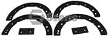 Snowthrower Paddle Set MTD/931-0782A & 931-0780A