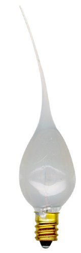 Country Style Silicone Dipped Candle Light Bulbs (Pkg of 10 Bulbs) ~ 7 Watt