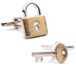 Lock and Key Cufflinks