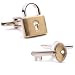 Lock and Key Cufflinks