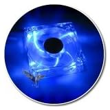 L�fter Dark Blue PC-L�fter 4 blaue LEDs 120x120x25mmvon "Revoltec"