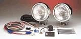 KC488 KC HiLites 50 Series 5 Round Fog Lights: Chrome Finish 100w Clear Halogen (Pair)