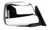 91-92 TOYOTA LAND CRUISER MIRROR RH (PASSENGER SIDE) SUV, Manual, Chrome (1991 91 1992 92) TY21R 879...