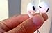 Apple Original Spec iPhone 6/6 Plus/5C/5S/5 Earphones with Remote and Mic, REUSABLE Compact Case, Travel Friendly, MFi, EarPods, OEM White, Best Noise Cancelling Earbuds,