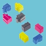 Media Sciences COLORSTIX 2 CYAN 1 BLK-PHASER 340 350 360 ( 350-C2K1 )