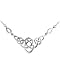  : KIT HEATH LARGE CELTIC OPEN KNOT NECKLACE