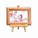 いわさきちひろ　ナチュラルフォトフレームイーゼル付き（花と少女）　花と少女