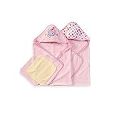 SpaSilk 2 Pack Hooded - Pink
