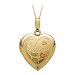 'Mom' Heart Locket in 14kt. Gold