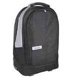 Techair - TAN3710 - Sac &agrave; dos trolley noir gris 2 compartiments protection par coussins d'air 15,6"