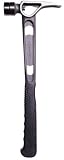Stiletto TB15MS TiBone: Solid Titanium Hammer with Straight Handle Milled Face
