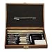 Gun Cleaning Kit Universal 78 Piece with Wooden Storage & Carry Case