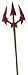 Devils Costume Pitchfork - 48.5 inches AND Collapsible - GROUND SHIPMENT ONLY