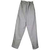 Medium Black/White Chefs Pants w/Elastic Waist (14-0005) Category: Chef Coats, Pants and Shirts