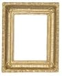 Dollhouse Miniature Gold Ornate Frame