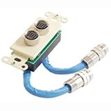 Cables To Go RapidRun Dual DIN Break-Away Wall Plate - Wall plate - 12 pin RapidRun (F) - MUVI connector - ivory