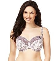 Flutter Print Non-Padded Balcony DD-G Bra
