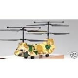 Buy Mini Double Horse 9058 3 Channel 2 blade Chinook Tandem RC Helicopter ---Yellow camouflage Color by Double Horse