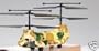 Double Horse 9058 3 Channel 2 blade chinook Tandem RC Helicopter (Color May Vary)
