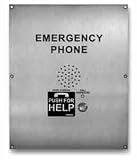 14 Gauge Stainless Steel Panel, Flush Mount (VK-E1600-02A) Category: Wall Mounted Speaker Telephones