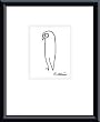 Art Poster Metal Framed Print - Owl - Artist: Pablo (Ruiz y) Picasso- Poster Size: 15 X 9