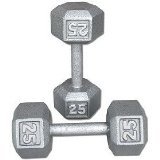 25 lb. Hex Dumbbells(Pair)
