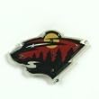 Minnesota Wild 1.5" Flashing NHL Hockey Team Pin - NHL Hockey