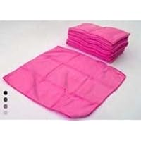 ULTRA FINE MULTI USE 100% MICROFIBER TOWELS PINK 14x14 (1 Dozen)