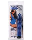 Future Flex Blue Vibrator Includes Personal Lubricant about 6 Inches long Soft feel spot Style Battery Stick y2Massager Turbo Dyne Spot Style Battery StickMassager