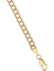 14K White Gold Solid Bracelet 7 Inch