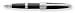 Cross Apogee Black Star Lacquer Fountain Pen with 18 Karat Solid Gold Nib - Medium