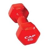 Cap Barbell SDV-006 CAP 6 lb Vinyl Coated Dumbbell