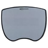 Ultra Slim Mouse Pad, Nonskid Rubber Base, 8-3/4 x 7, Gray