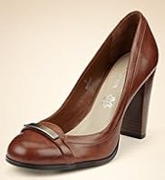 Autograph Round Toe Trim Court Shoes with Insolia®