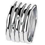 Back To Nature Ring by Hot Diamonds