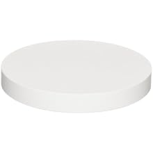 Porous Ceramic Disc, Pure White, 1 Bars Air Entry, 2.5 Micron Pore Size
