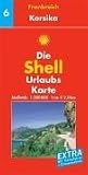  : Shell Urlaubskarte Frankreich 06. Korsika. 1 : 200 000