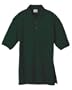 Anvil Short Sleeve 5.6 oz 50/50 Pocket Polo Shirt with Stain-Release 4603 green XXX-Large