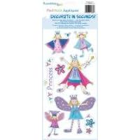 RoomMates RMK0029SS Fairy Princess Peel & Stick Single Sheet