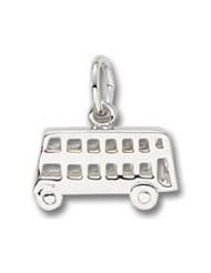 Rembrandt Charms Double Decker Bus Charm