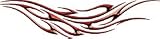 Tribal Flame Large vinyl graphic decal
