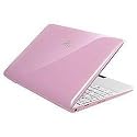 Asus Eee PC 1008HA Seashell 10.1-Inch Pearl Pink Netbook - 6 Hour Battery Life