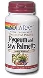 Solaray Pygeum and Saw Palmetto 120 capsules