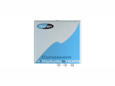 Gefen Component Video + Optical To Hdmi Converter, A/V Amplifiers/Extenders/Converters