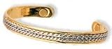 Silver Double Rope Copper Cuff