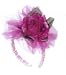 CHILD Pink Flower Headband - Great Princess Costume or Flower Girl Accessory